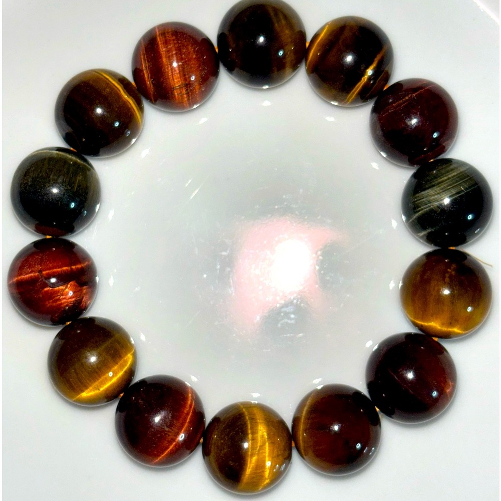 Tri-colored Tiger’s Eye Bracelet
